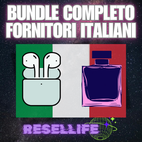 BUNDLE TUTTI I FORNITORI ITALIANI