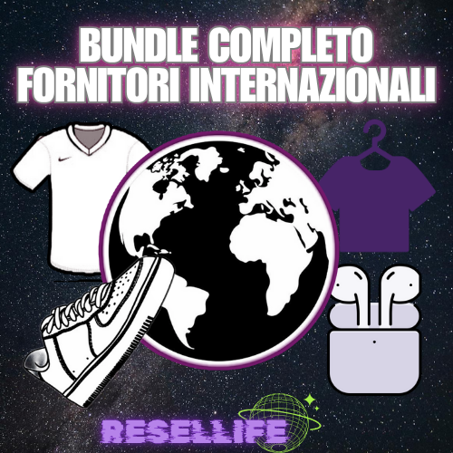 BUNDLE TUTTI I FORNITORI INTERNAZIONALI