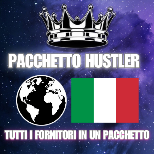 PACCHETTO HUSTLER(TUTTI I FORNITORI DEL SITO)